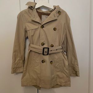 Zara kids trench coat size 6
